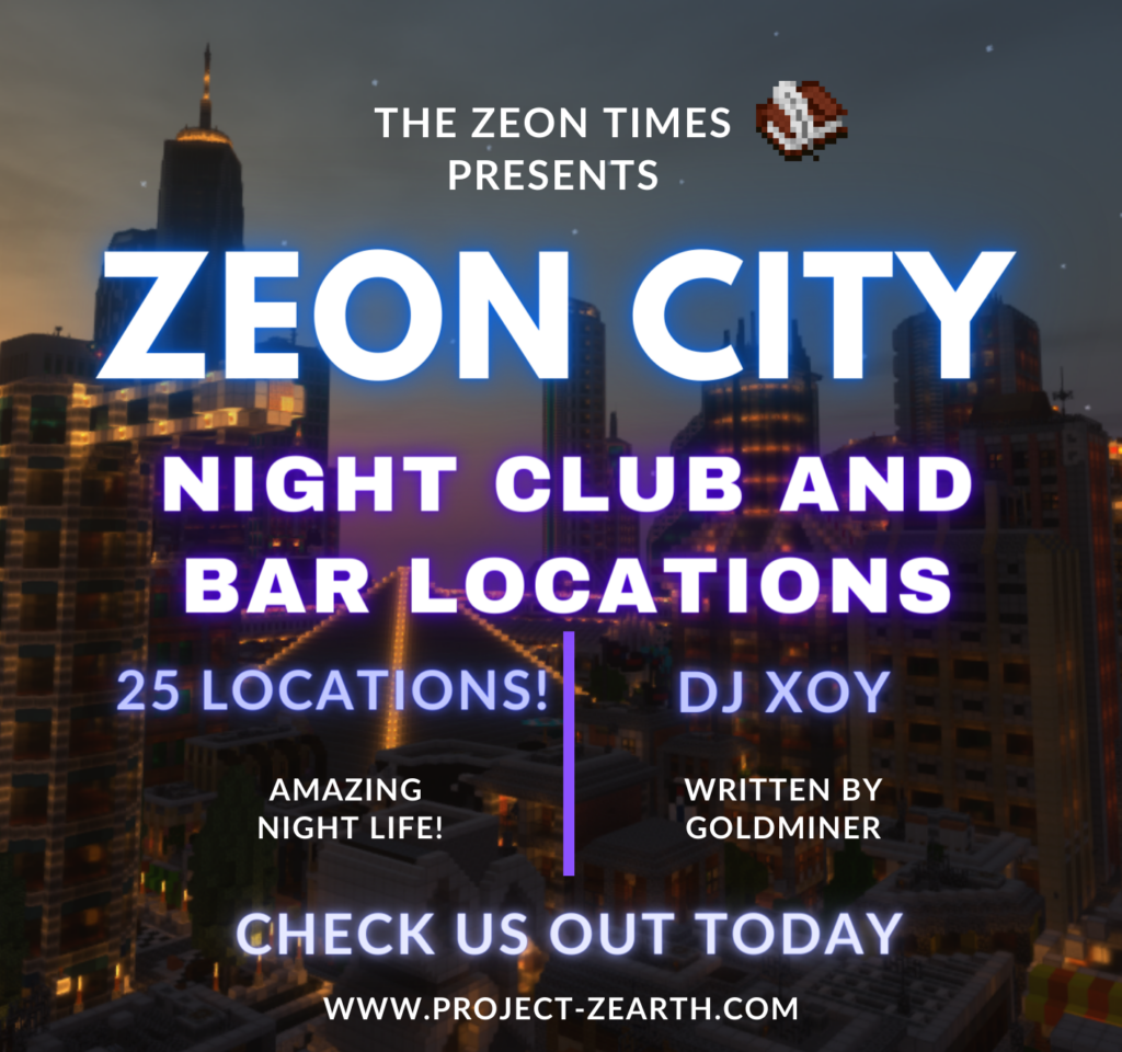 Club locations in Zeon city!