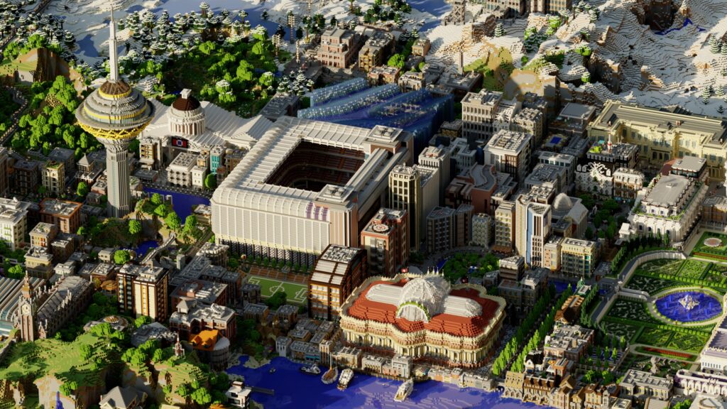 Amazing render of Premium city
